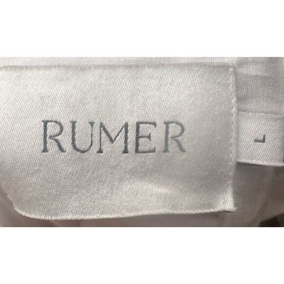 RumertheLabel Giselle Cut Out Dress in White NWT Size Large - Picture 6 of 8